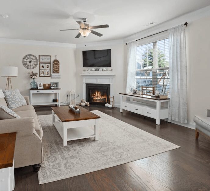 Modern living room interior design