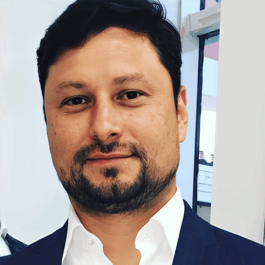 Portrait of a bearded man